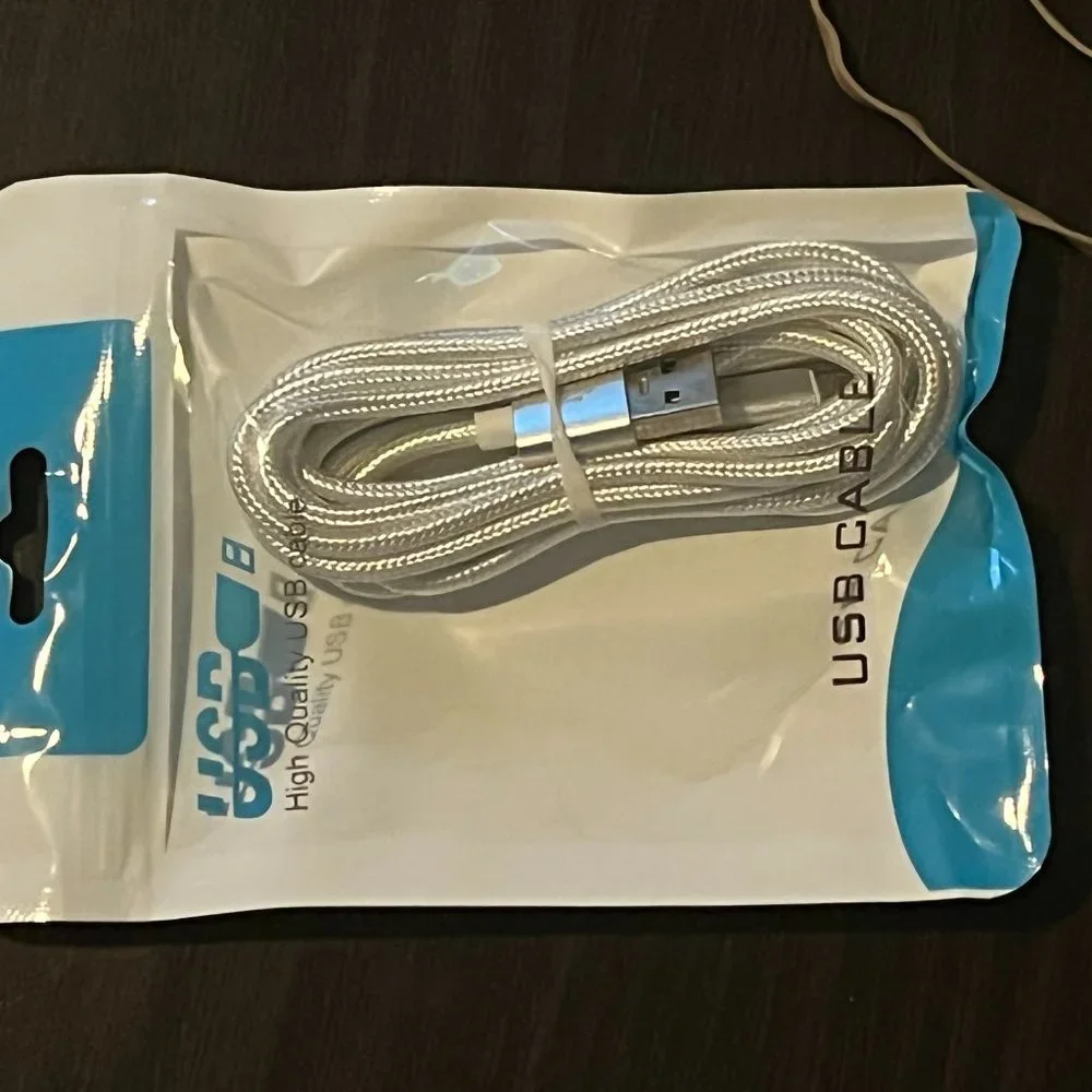 2M USB Type C Cable Fast Charging USB Type-c Data Cable Cord Charger USB